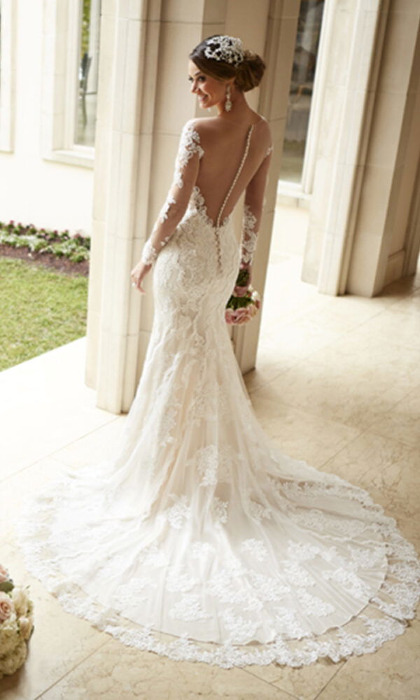 Stella York, Hochzeitskleid, Spitze, Brautkleid mit Ärmel