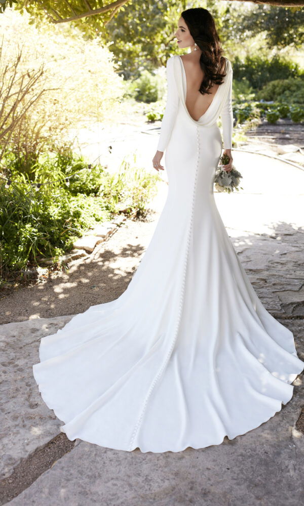 Brautkleid mit Ärmel, Schleppe, brautMartina Liana Style 791