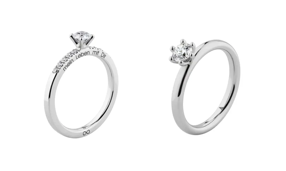 Verlobungsringe von Christian Bauer.