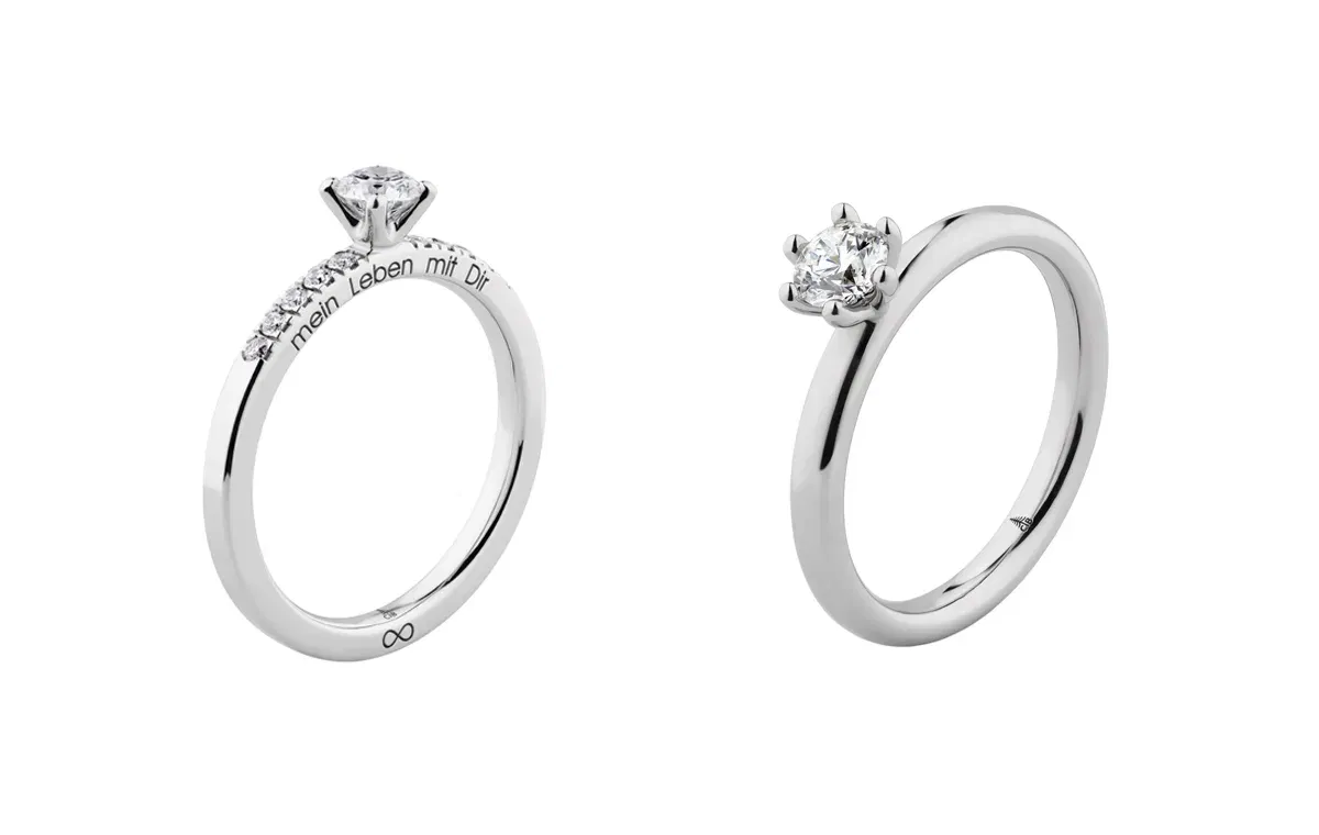 Verlobungsringe von Christian Bauer.