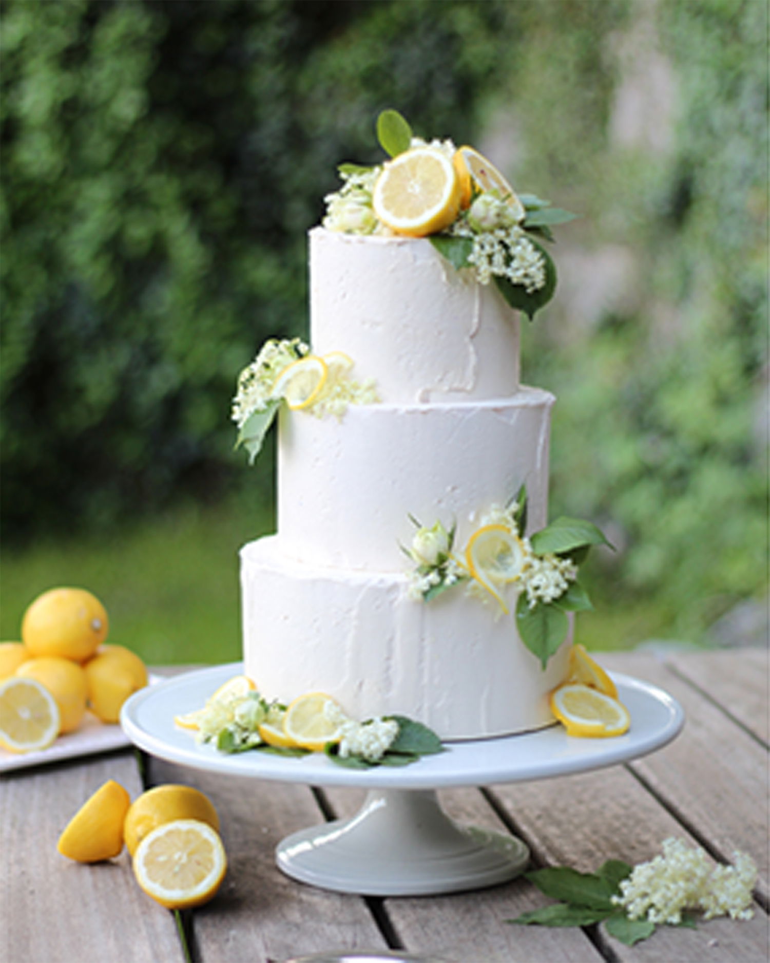 Hochzeitstorte, dreistöckig, Torte, Sweet Table, Hochzeitskuchen