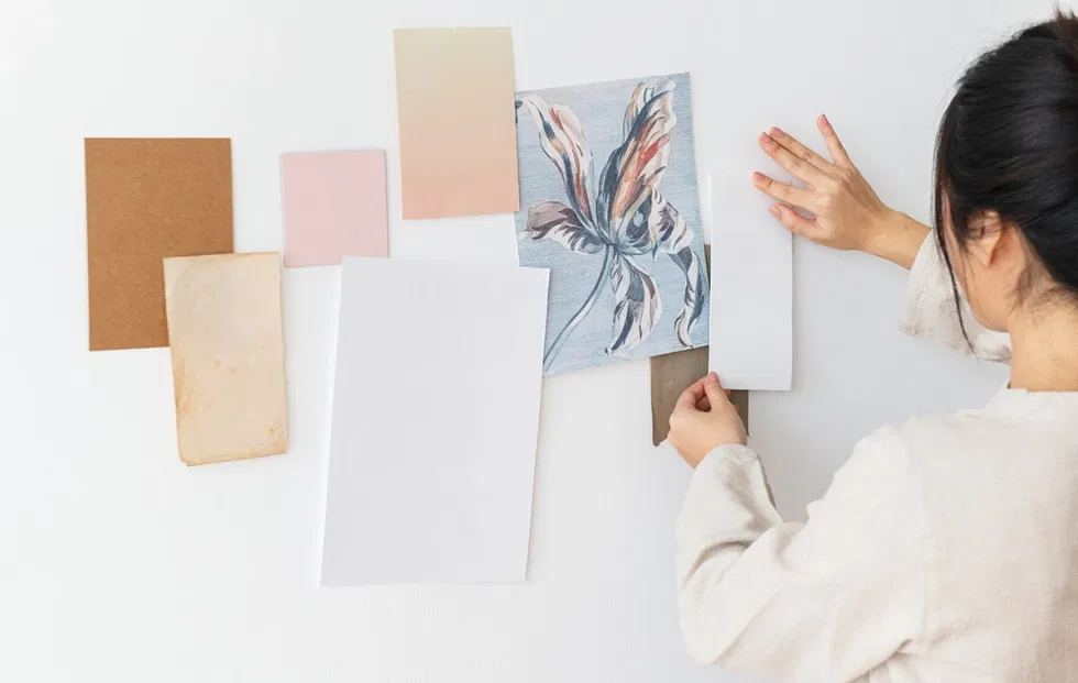 Kreativer Planungsprozess: Moodboard als Grundlage für ein stimmiges Hochzeitskonzept