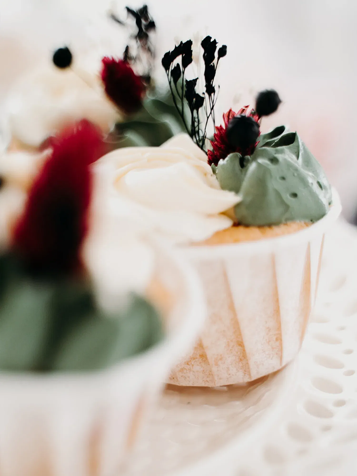 winterliche Cupcakes