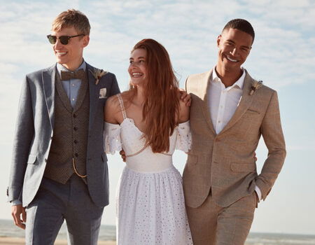 Club of  Gents: Lässig-romantische Hochzeitsanzüge