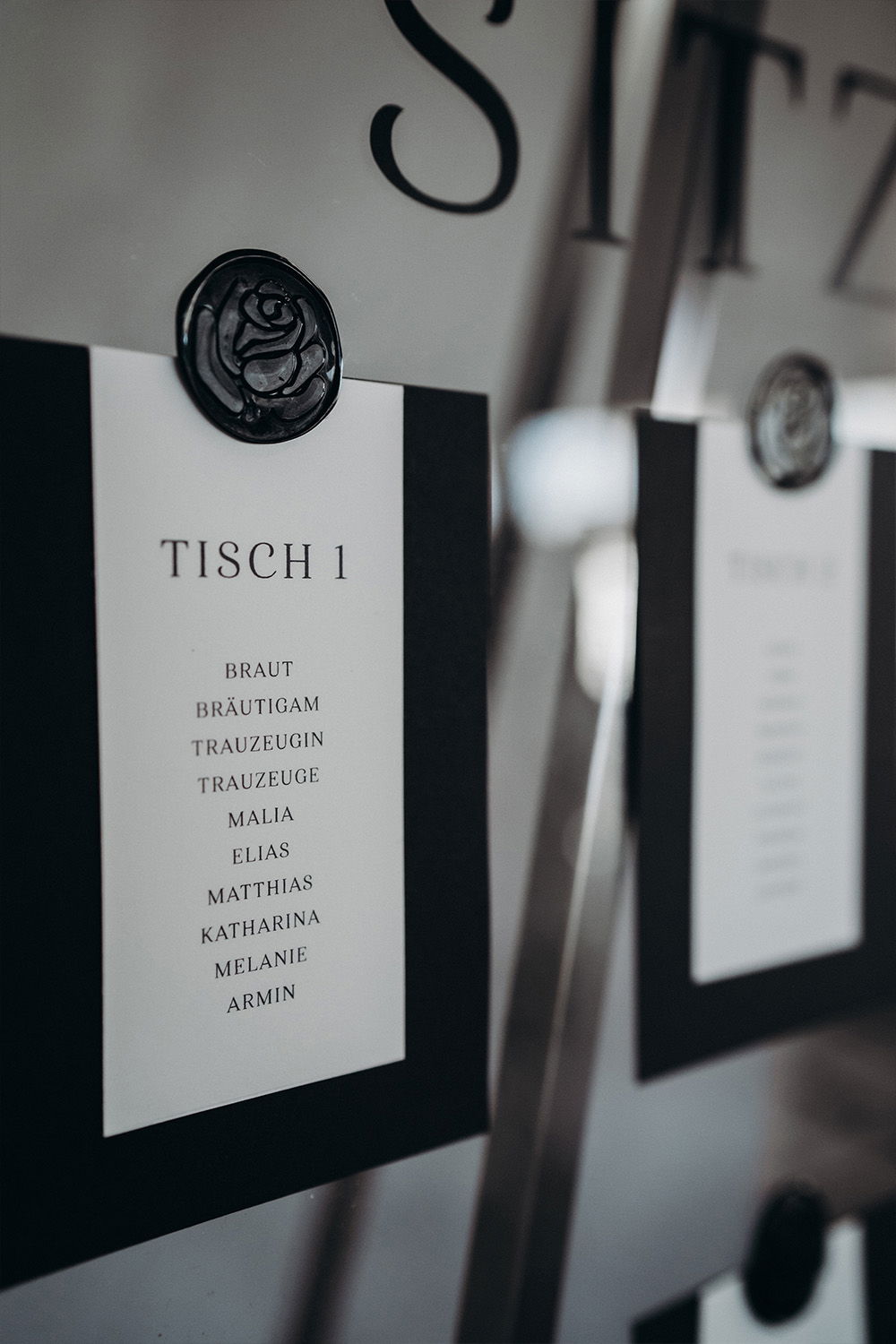 Fine Art - Hochzeit - Sitzplan
