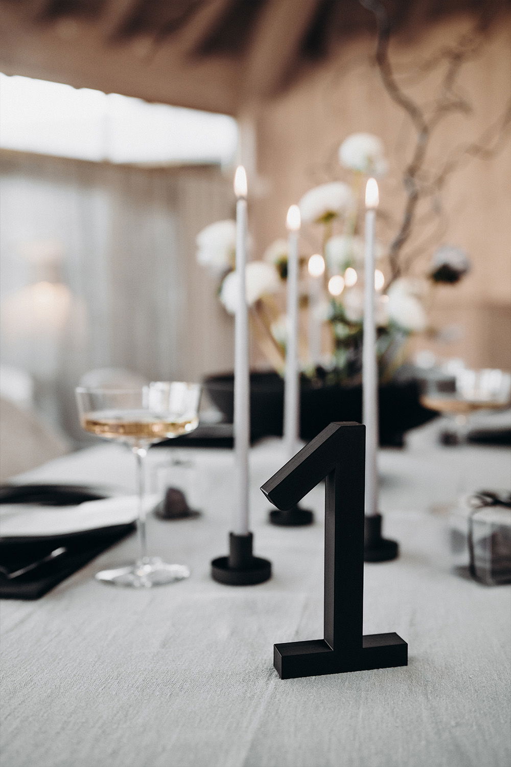 Fine Art - Hochzeit - Tischdeko