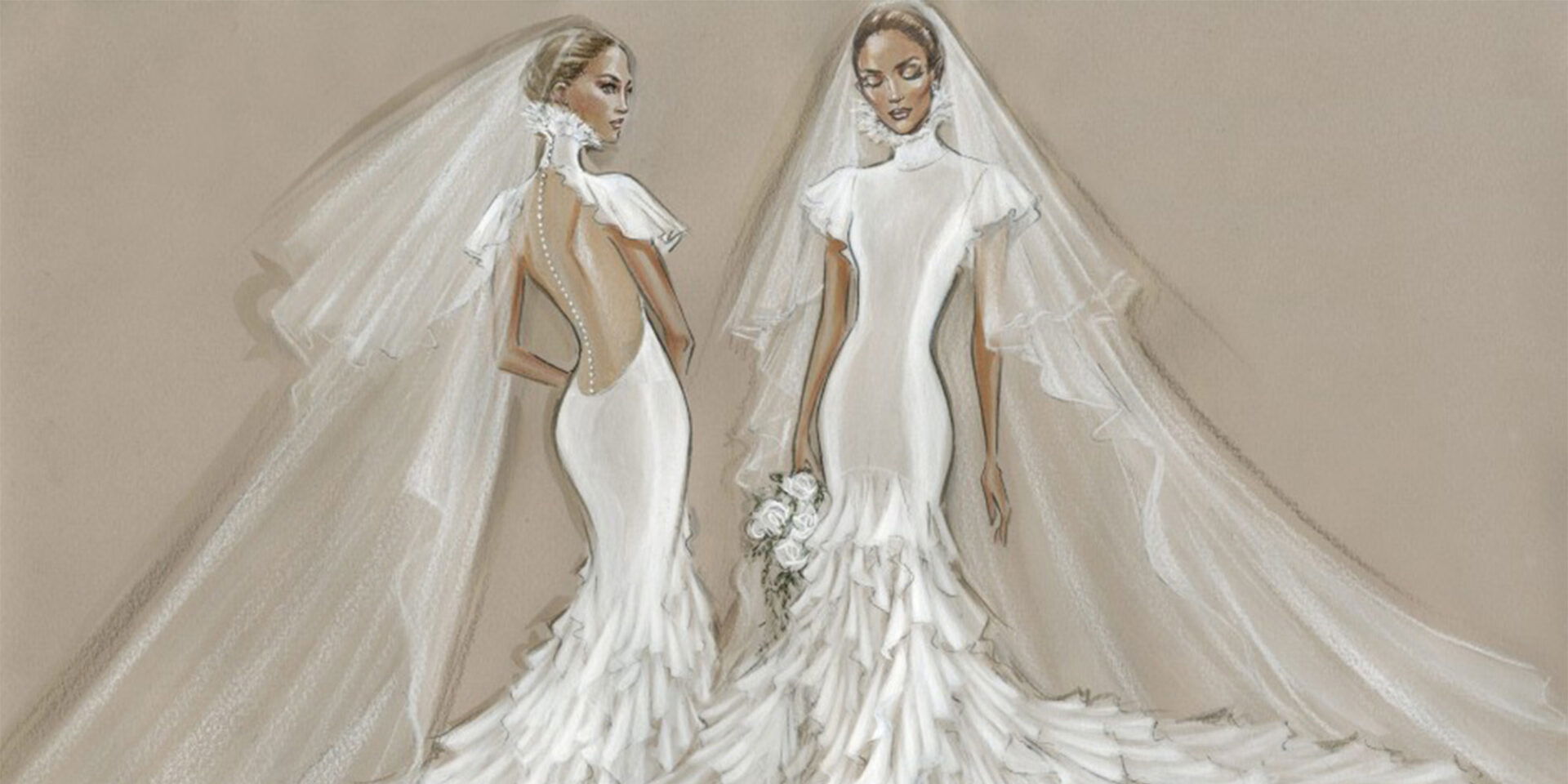 JLo - Hochzeitskleid - Lookalike