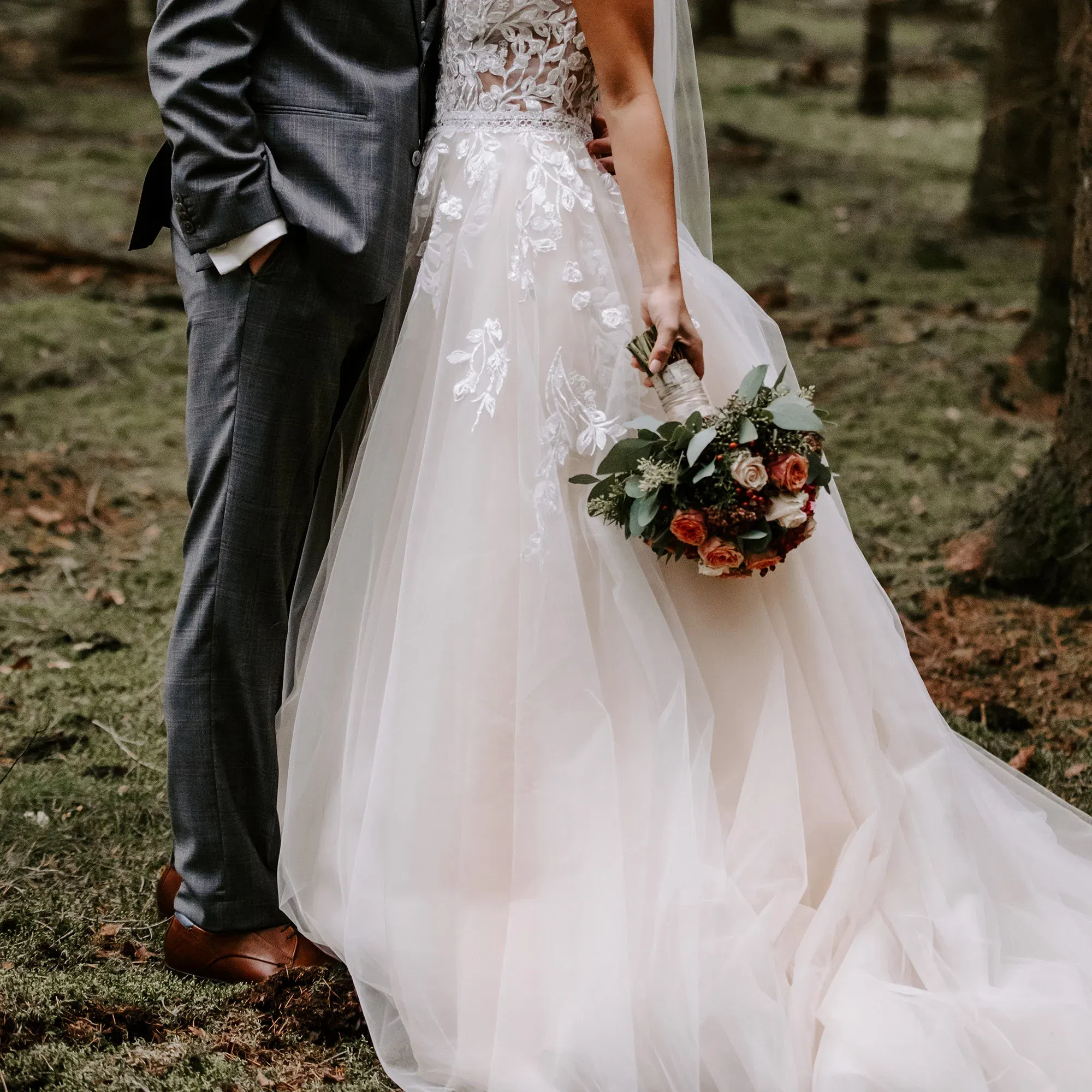 Hochzeit - Hochzeitspaar - Outdoor