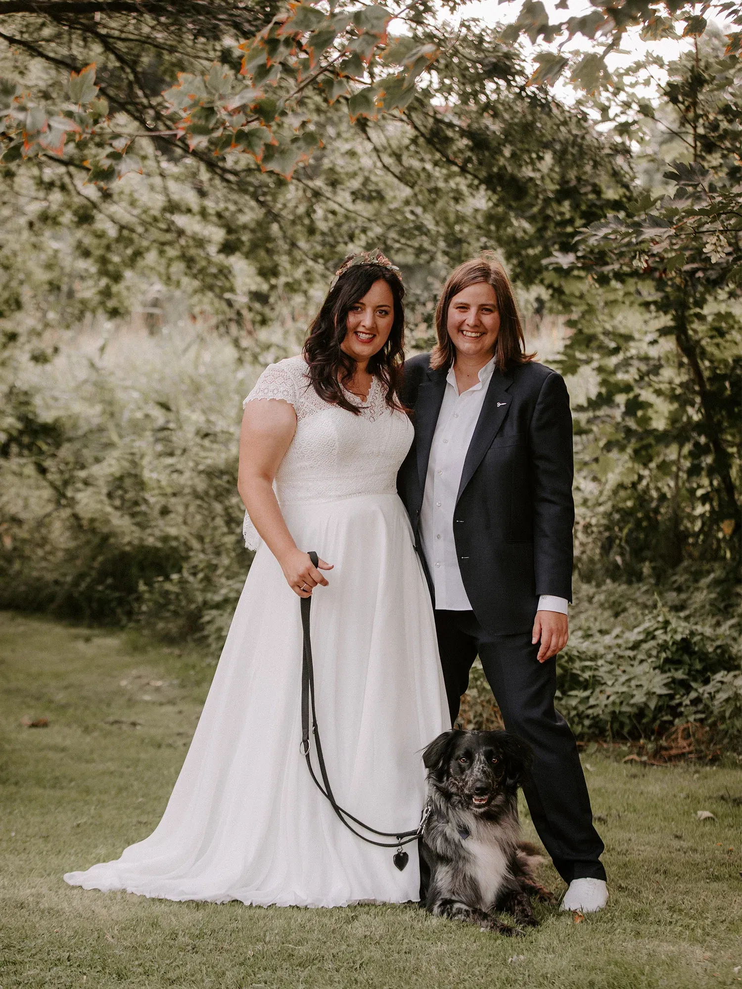 Hochzeit - Hochzeitspaar - Outdoor