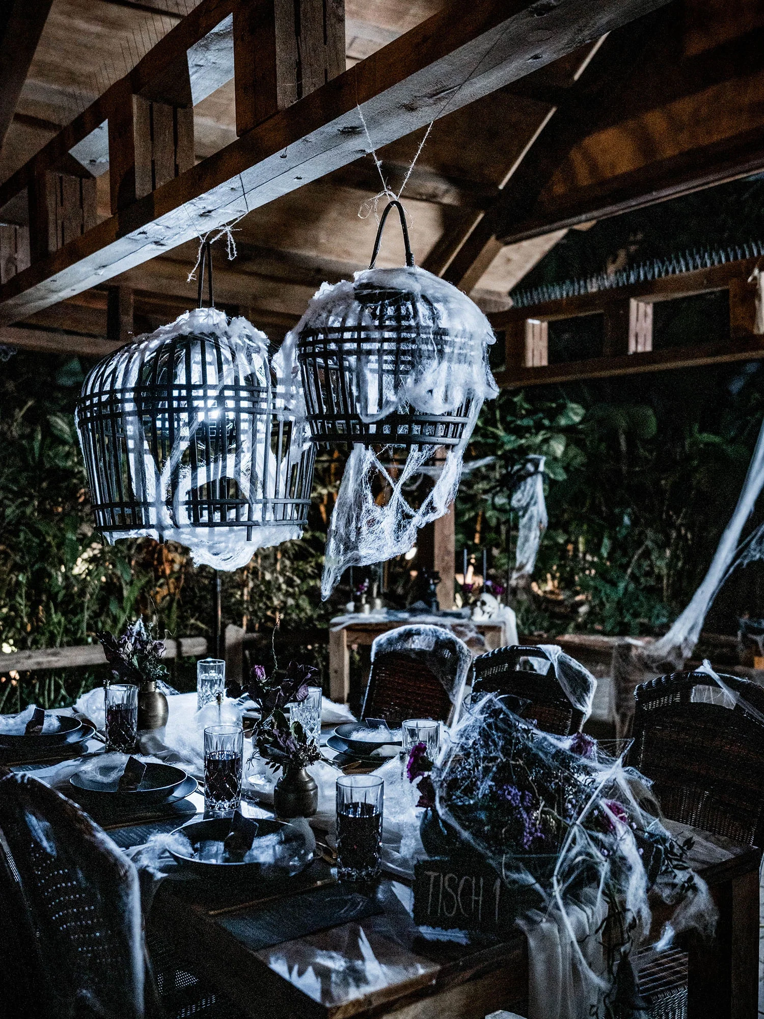 Halloween Hochzeit - Hochzeitskonzept - Dekoration