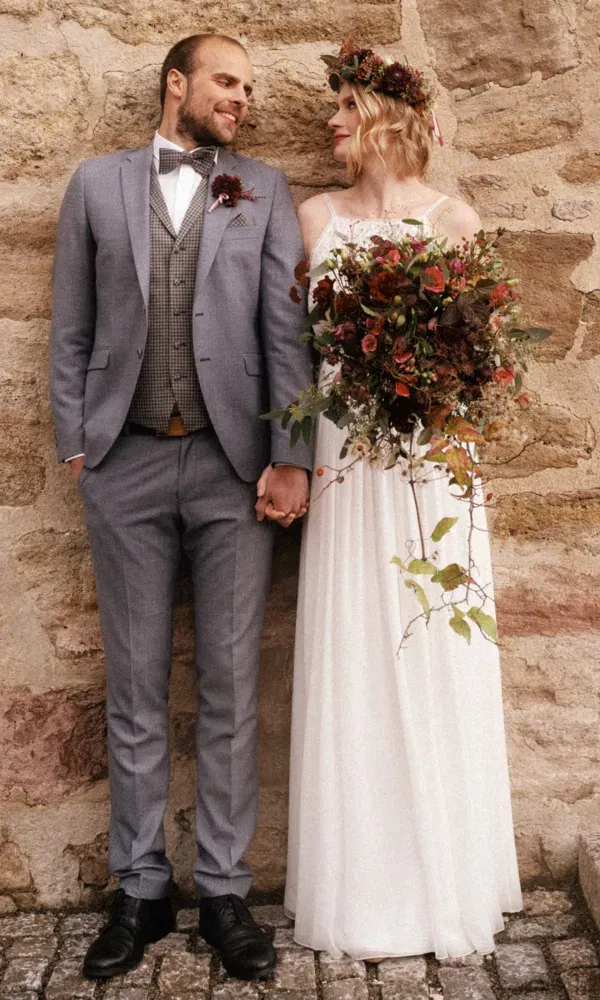 Nachhaltige Hochzeit - Hochzeitspaar