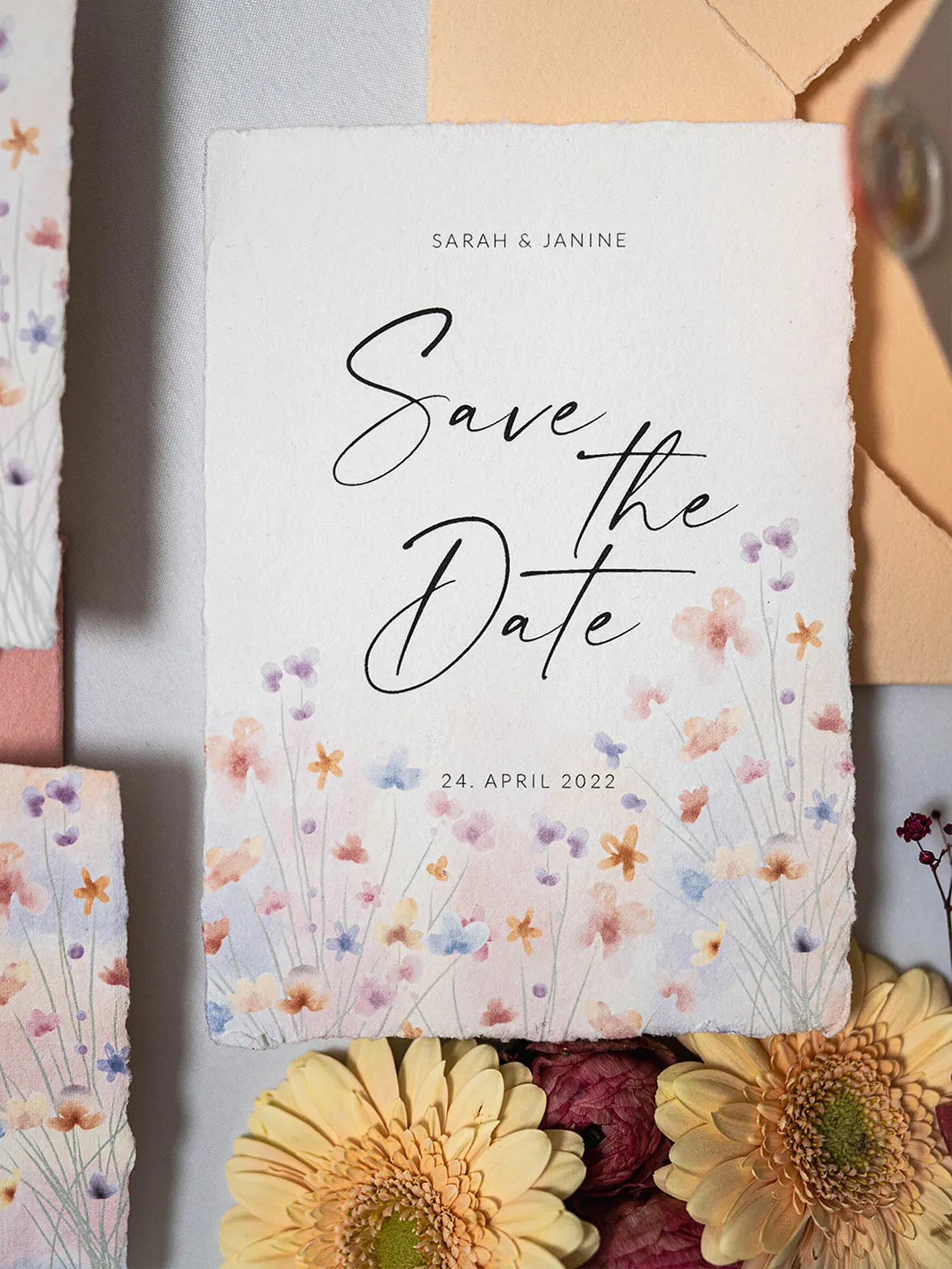 Hochzeitspapeterie - Save the Date