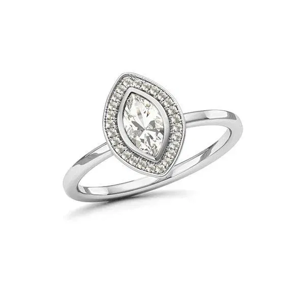 Ring Schliffart Marquise 123Gold