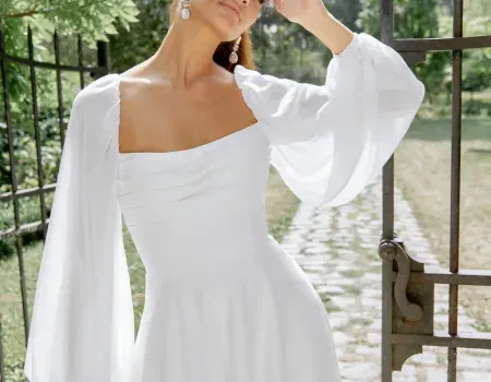 Die schönsten Hochzeitskleider mit Ärmeln