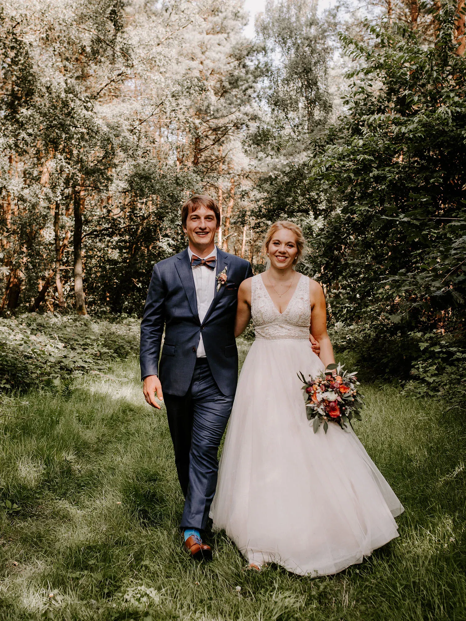 Mottohochzeit - Hochzeitskonzept - Hochzeitpaar