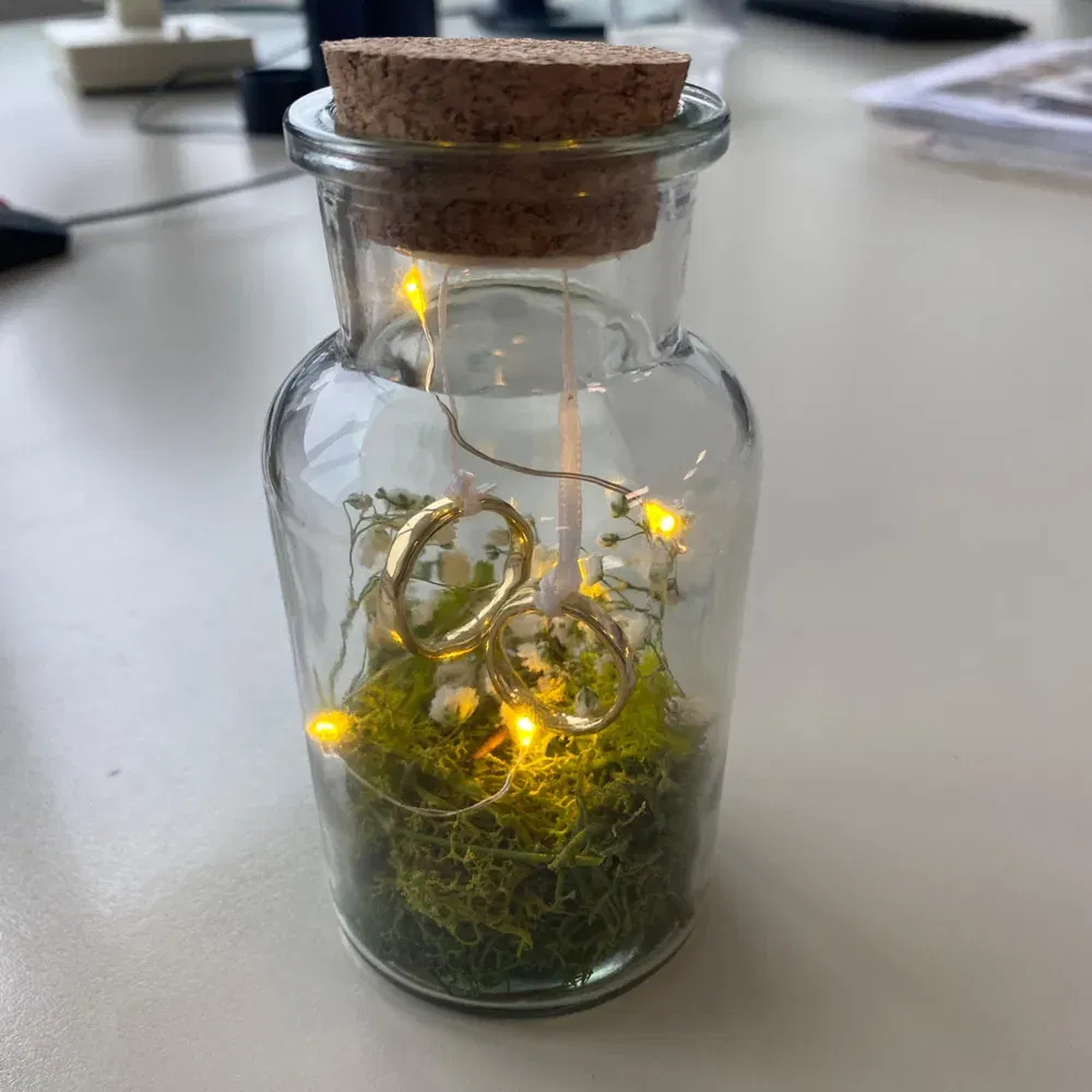 DIY Ringpräsentation Flaschenpost