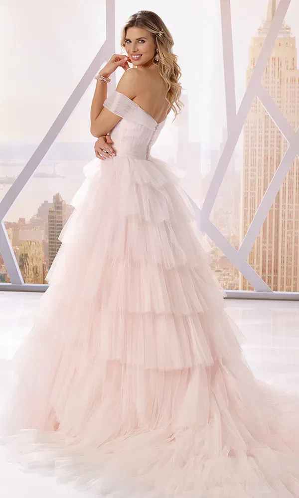 Brautkleid in rosa