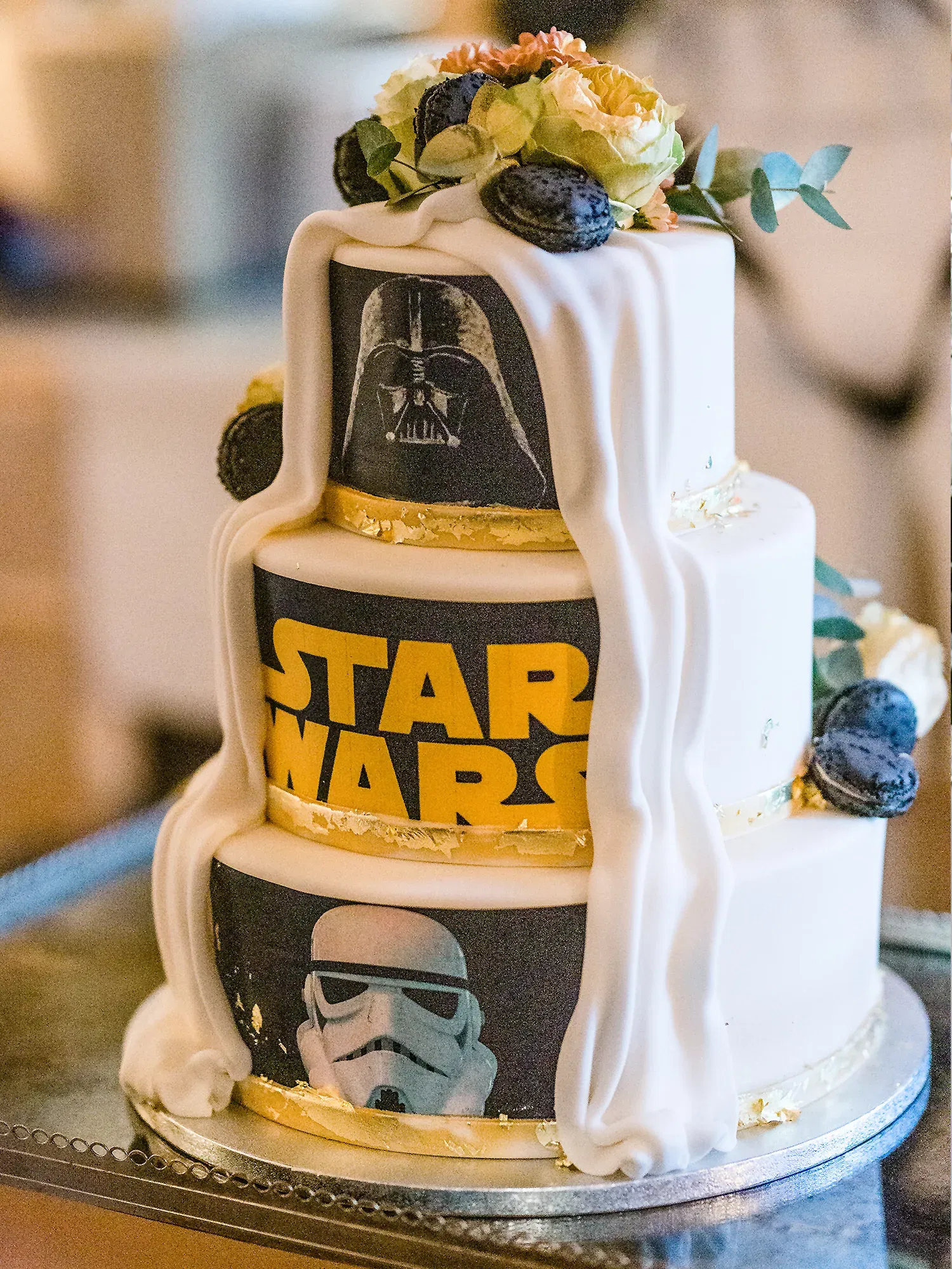 Mottohochzeit - Hochzeitskonzept - Star Wars - Hochzeitstorte
