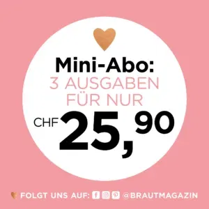 Das Mini-Abo vom Braut & Bräutigam Magazin