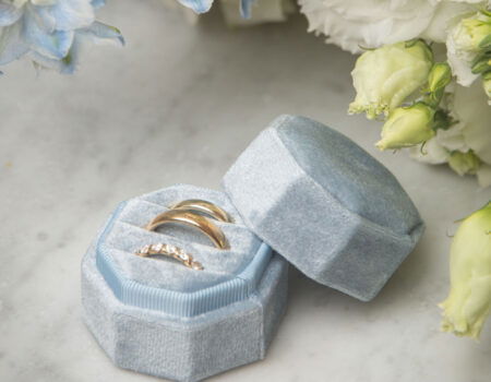 Something Blue am Hochzeitstag