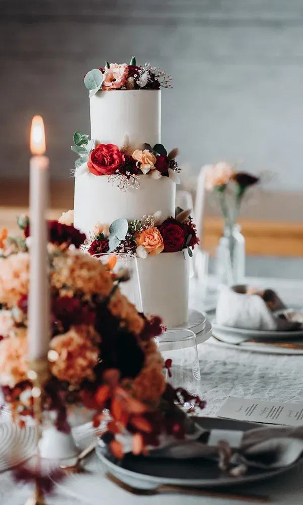 freie Trauung - Hochzeitstorte