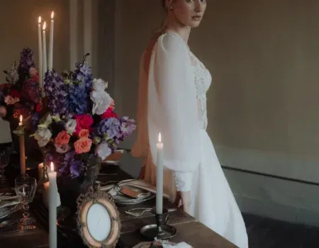 Kunstvolles Hochzeitskonzept – Dekoration so schön wie ein Gemälde