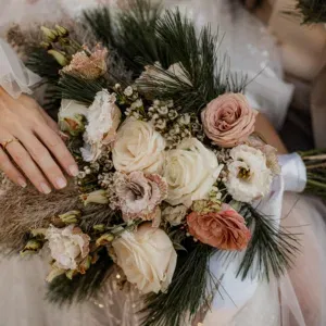 Brautstrauß aus Rosen