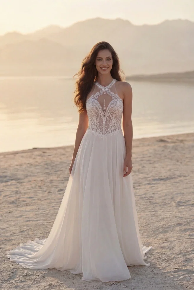 A-Linienkleid von Monica Loretti