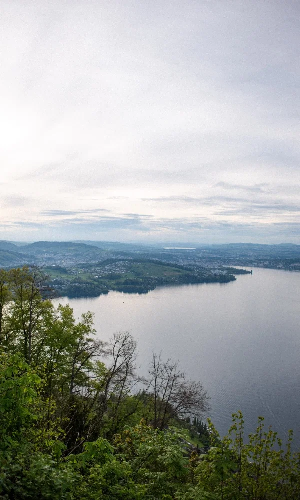 Die traumhafte Aussicht auf den Vierwaldstättersee verzaubert alle.