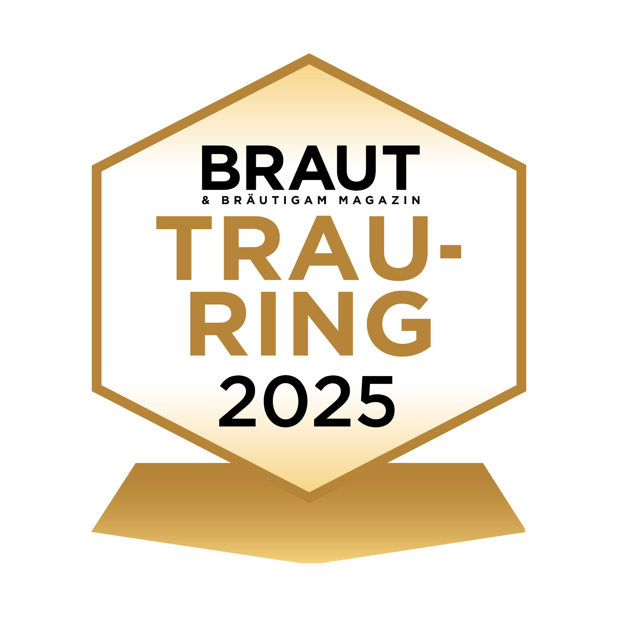 Logo vom Trauring des Jahres 2025