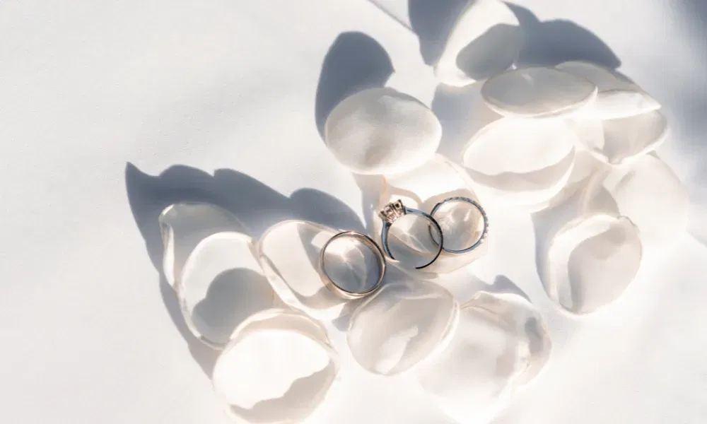 Die Braut auf dem Weg zum Altar.