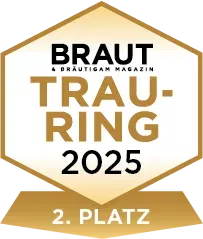 Das Logo des Trauring des Jahres 2. Platz