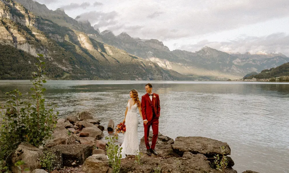 Zweisamkeit mit Aussicht – am Walensee für unvergessliche Momente.