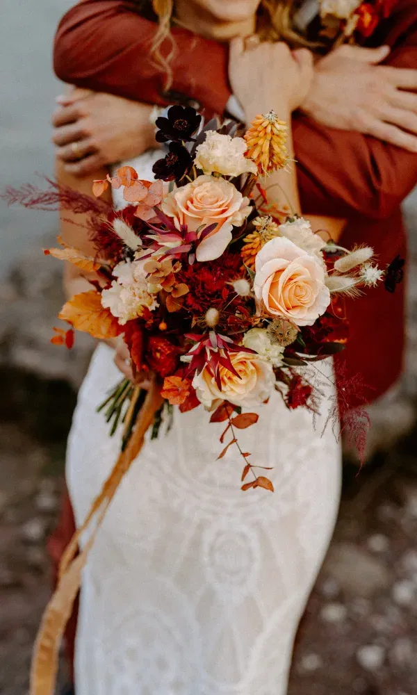 Ein Strauss voller Liebe und Träume.