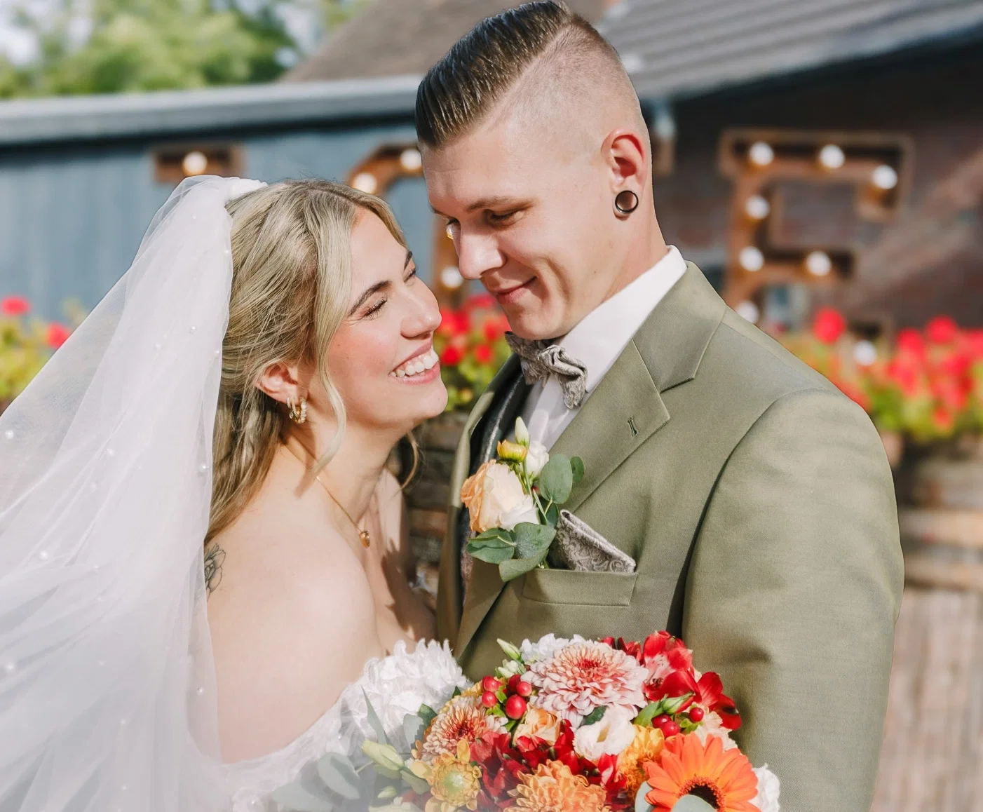 Hochzeitspaar Chiara und Manuel